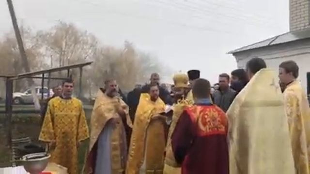 Вот как происходит освящение купола!) смотреть онлайн