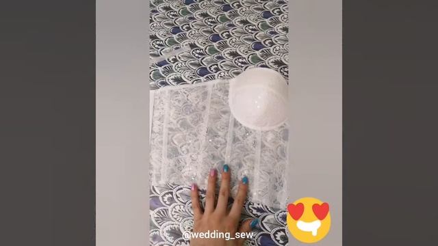 Пошив прозрачного корсета с чашками. Как сшить свадебное платье смотреть онлайн