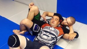 Грепплинг. Контратака от прохода в одну ногу с применением распятия с выходом на удушающий прием