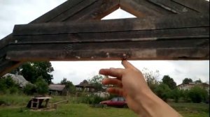 Теплица из оконных рам.