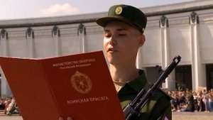 (12+) Семёновский полк принимает новобранцев из Мытищ