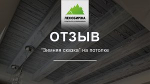 ОТЗЫВ. Потолок из планкена