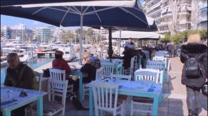 Прогулки по Афинам! Пирей, залив Марина Зеа