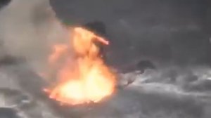 Камень брошенный в вулкан (stone thrown into a volcano)