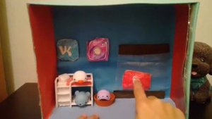 Расспоковка мини сквишей и обзор на их домик!!!