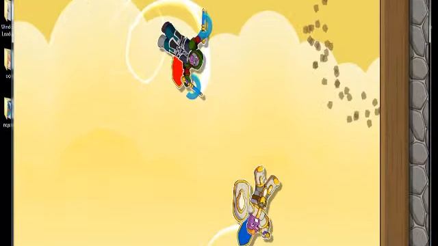 Играю в Floppy Heroes с другом смотреть онлайн