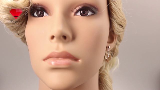 Bije.ru: Серьги с кристаллами Сваровски в виде сердец Esmee (Эсми) смотреть онлайн