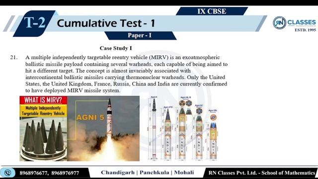 RN Classes | 9th CBSE | Test 2 | 21.05.23 | Detailed Solutions смотреть онлайн