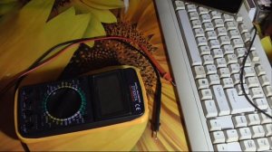 Подключение термопары в мультиметре DT9207A