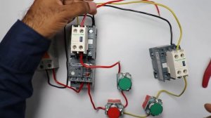 Reverse Forward Starter With Interlocking, inching and Non Inching Circuit @ElectricalTechnician