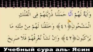 Учебный  сура Йа-син