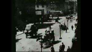 Движение транспорта по мосту Лидс 1888