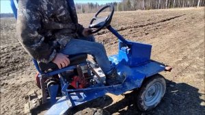 Мини трактор из мотоблока ока
