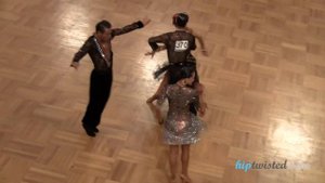 Armen Tsaturyan - Alina Zharullina, GOC 2010 Stuttgart, IDSF grand slam latin, 4.round - samba