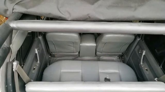 Pajero2 - Перешили экокожей потолок смотреть онлайн