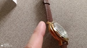 Часы командирские с механизмом 2614 Полет. Восстановление корпуса. Напыление нитридом титана.