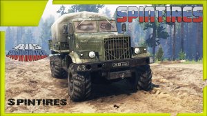 Краз-255 «СССР»  SpinTires (v2014) карта B1