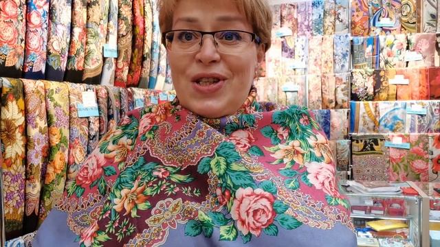 Время чудес. Павловопосадские платки в Минске. Алёна