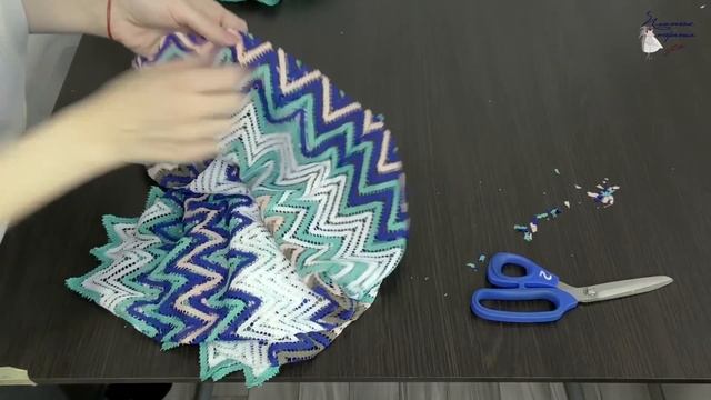 Платье в стиле Missoni своими руками часть 2