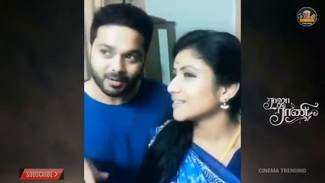 Vijay Tv Raja Rani Serial Dubsmash Samba and Karthick Raja смотреть онлайн