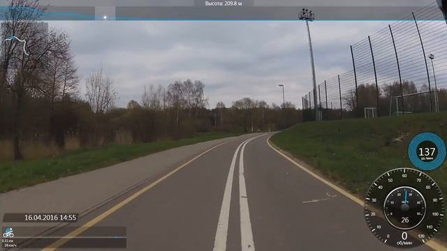 Внимание! Работает РемАвтоДор. Велодорожка в Минске - Main bike lane in Minsk, Belarus смотреть онлайн