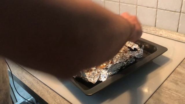 Запекаем гуся при 120 градусах