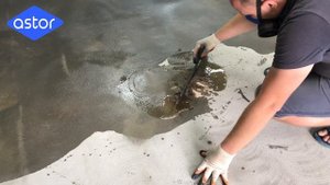 Шпаклевание на сдир  полиуретановым праймером  с кварцевым песком