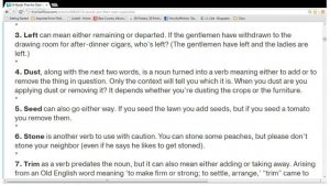 Word Games - Synonyms.