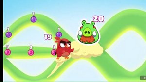 Random Angry Birds Dream Blast ad.