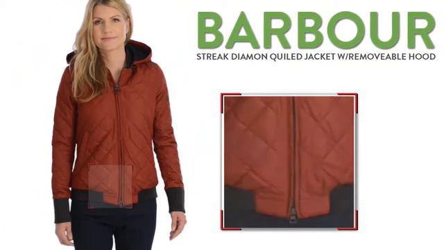 Barbour International Streak Quilted Jacket (For Women) смотреть онлайн