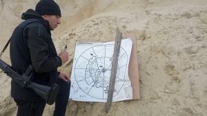 отстрел пули полева . навеска 2.05 сокола на 50 м