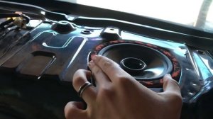 Замена штатных динамиков в Nissan Bluebird на DL Audio Gryphon Lite 165