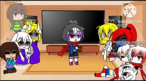 undertale+underfell and underswap papyrus react to sans aus enjoy