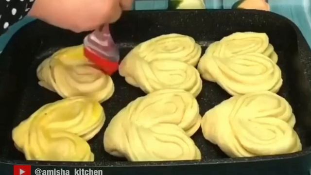 ПОПРОСЯТ ещё! Самые вкусные плюшки! На видео двойная порция , пропорции на одну указано