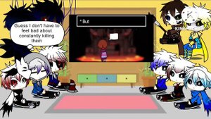 Undertale AUs react to Underplayer part 2