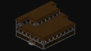 Кто построил лесной особняк в майнкрафт?