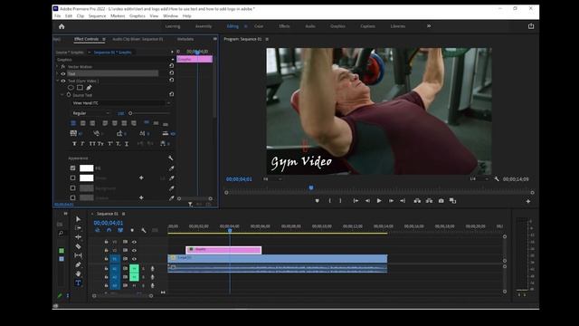 How to Add Text to Your Videos in Adobe Premiere Pro смотреть онлайн