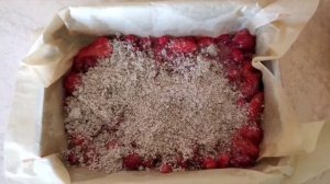 Ягодный крамбл ПП десерт