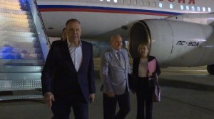 С.Лавров прибыл в Бишкек для участия в заседании СМИД СНГ, 12 октября 2023 года