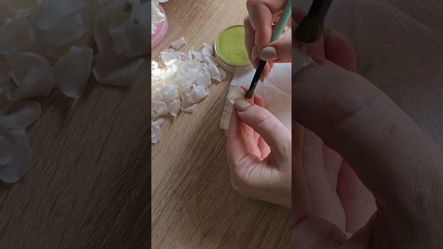 маттиола из холодного фарфора