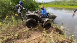 БРОДЫ В ПОЯС, ГЛИССЕР, ЕЗДА НА ЗАДНИХ. БОЕВОЙ ТЕСТ КВАДРОЦИКЛА АОДЕС 1000 МАД ПРО. ЛЕТНИЙ ВЫЕЗД