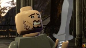 Aragon Royal Armour Performs All Cutscenes in LEGO The Lord of the Rings Fellowship of the Ring