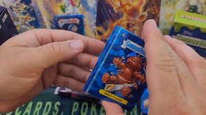 2021 Garbage Pail Kids Sapphire Edition!! OS3 & OS4! Gold Parallel HIT! 🤢