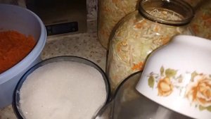 МАРИНОВАННАЯ КАПУСТА  В  БАНКИ!  ВКУСНАЯ,ХРУСТЯЩАЯ!  ХРАНИТСЯ ОТЛИЧНО!??