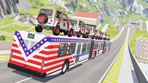Cars vs Giant Bulge – BeamNG Drive |CrashBoomPunk