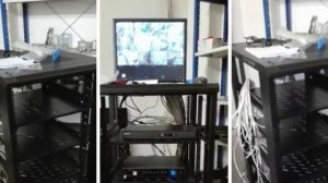 Сборка серверного шкафа для видеонаблюдения