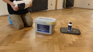 Parkett Schleifen und lackieren, Parkett renovation,  HartzLack K2 Platinium Wasserlack 100% PU