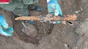 Коп по войне/Глубинник Garrett GTI 2500 показал как он может/немецкие позиции.metal detecting WW-2