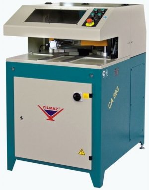 Yilmaz CA 603 - автоматический углозачистной станок для пвх окон