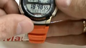 Обзор. Наручные японские спортивные часы Casio AE-1000W-4B